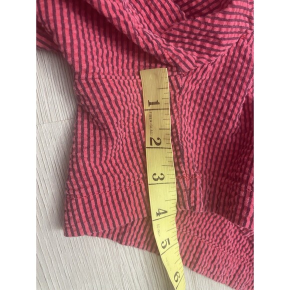 J.Crew Shorts Women's Red Striped Chino nautical travel beach cotton size 6 - Picture 3 of 8